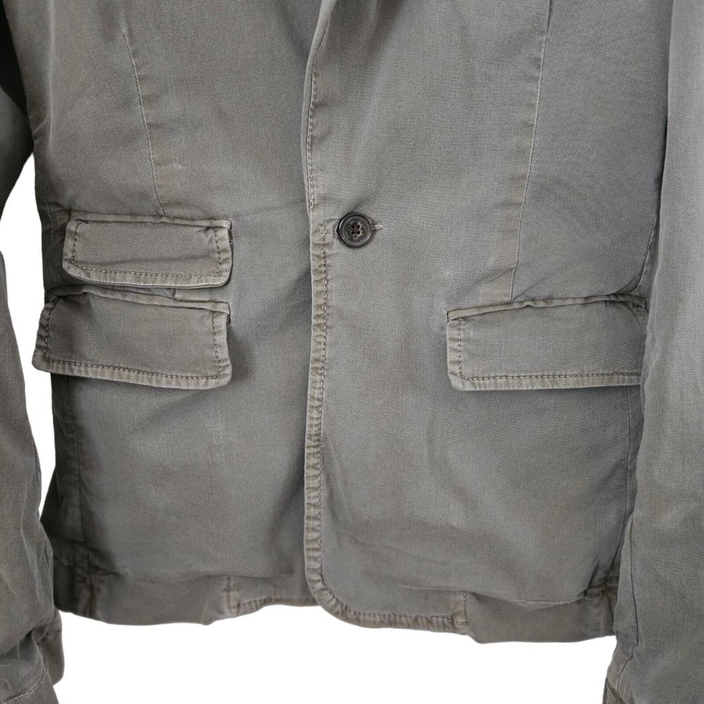 Vintage True Religion Khaki Army Green Utility Casual Jacket WAXM13G17 - Picture 2 of 8